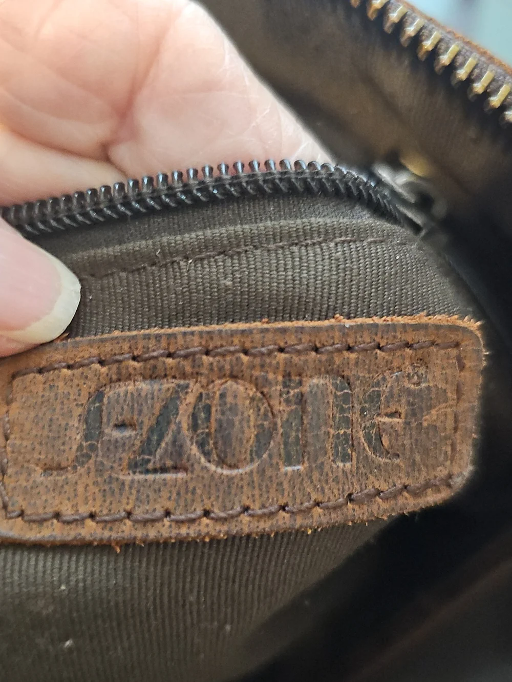 E-Zone Vintage Brown Leather Crossbody Bag - Classic Unsex Bag
